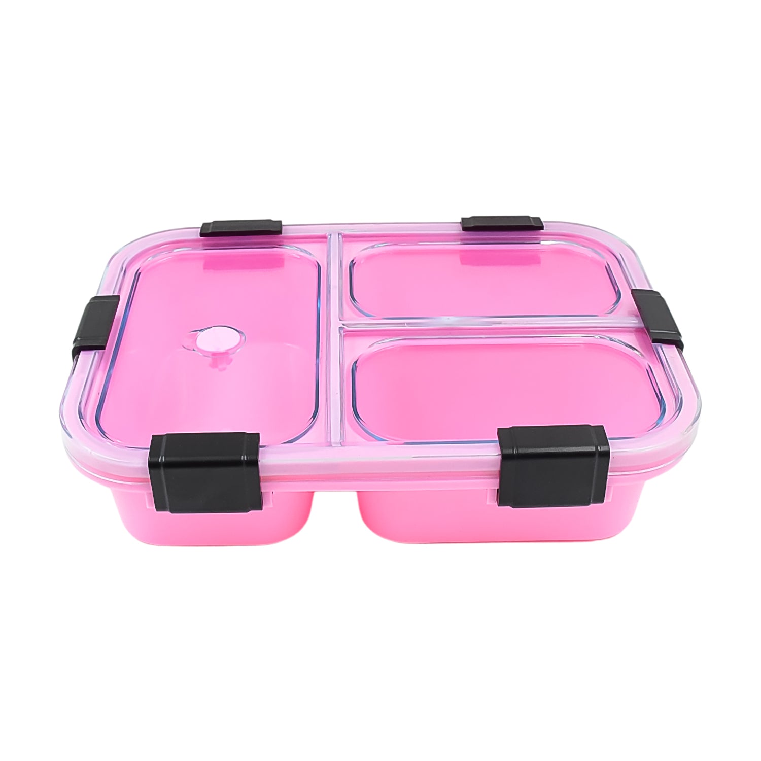 Plastic 3 Compartment Insulated Lunch Box Lunch Box (1 Pc) Plastic 3 Compartment Insulated Lunch Box Lunch Box (1 Pc)